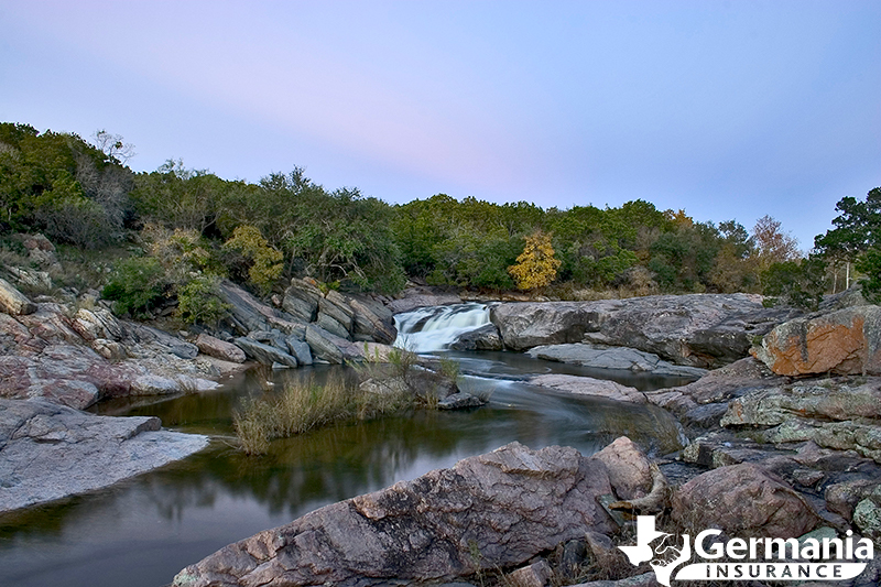 The Devils Waterhole at Inks Lake State Park