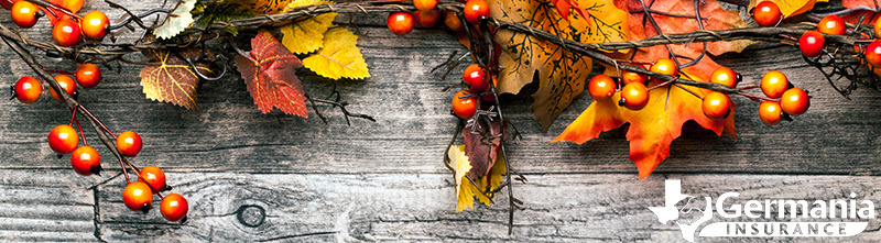 Elements of a DIY fall wreath 