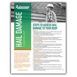 Hail Damage Inspection